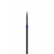 Фреза алмазная цилиндрическая стрельчатый конец синяя 1,6 мм (016)